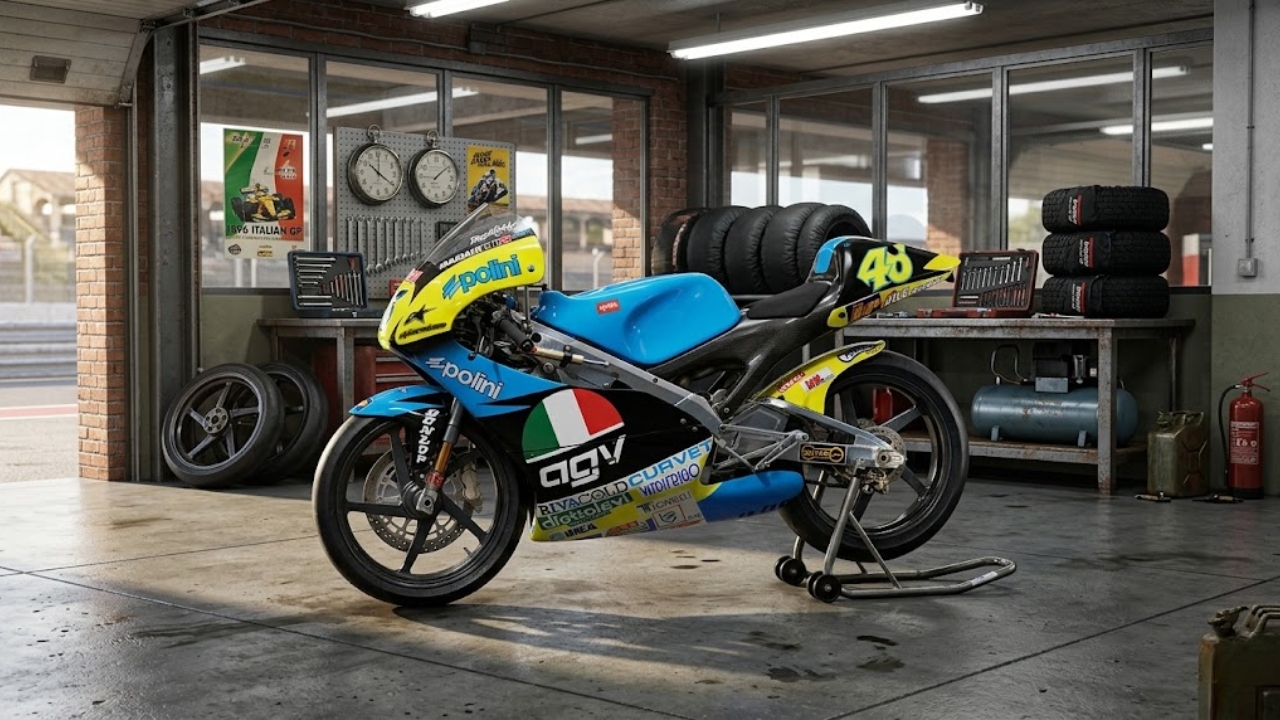 World’s Greatest Moto Racer’s Dream: First Grand Prix Bike Revealed